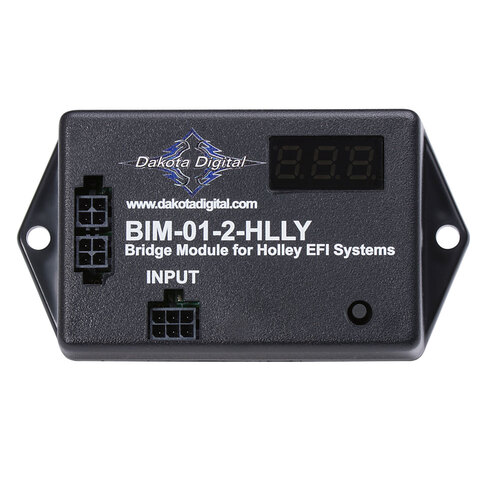 Dakota Digital Interface Module, Holley EFI, EFI, Plastic, Black, Coolant Temp, Intake Temp, Fuel Pressure, or Air/ Fuel Ratio, Each