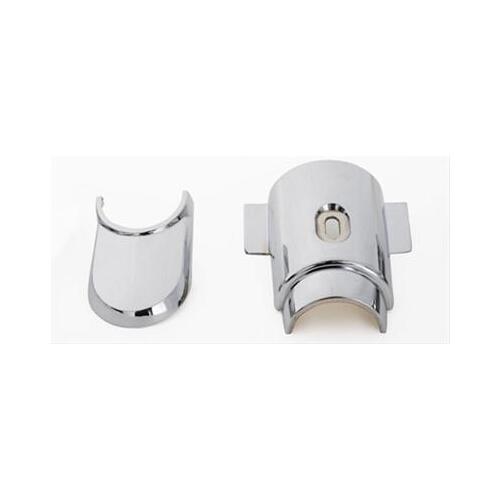 Dakota Digital Replacement Column Covers, Chrome, Upper and Lower, for 1955- 56 For Chevrolet Car, Set