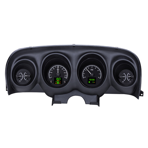 Dakota Digital Gauge Kit, Analog/Digital, Black Background, Multicolour Display, For Ford, Kit