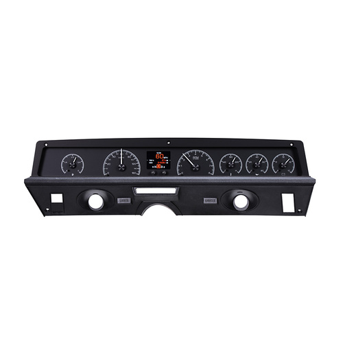 Dakota Digital Gauge Kit, Analog/Digital, Black Background, Multicolour Display, 1971- 76 For Chevrolet Caprice/ For Impala, Kit