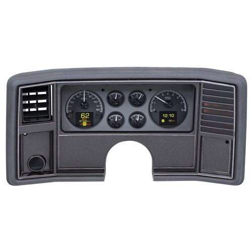 Dakota Digital Gauge Kit, Analog/Digital, Black Background, Multicolour Display, 1978- 88 For Chevrolet Monte Carlo, Kit