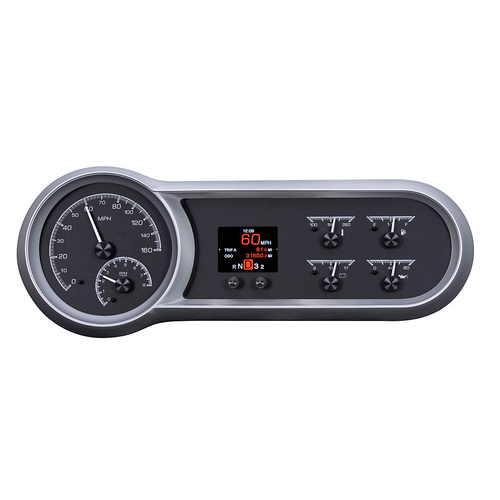 Dakota Digital Gauge, MDX System, 1953-54 Chevy Car, Black Face, Custom