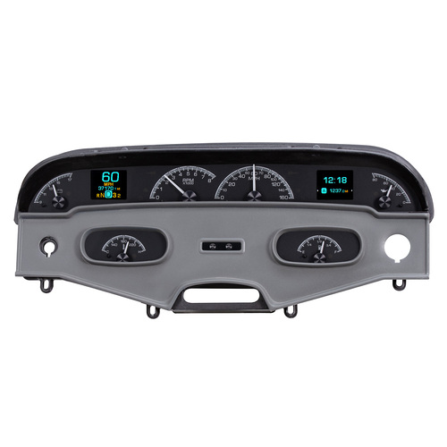 Dakota Digital Gauge, MDX System, 1958 Chevy Impala, Black Face, Custom