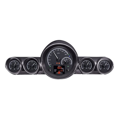 Dakota Digital Gauge, MDX System, 1959-60 Chevy Impala, Black Face, Custom