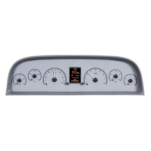 Dakota Digital Gauge, MDX System, 1960-63 Chevy Pickup, Silver Face, Custom