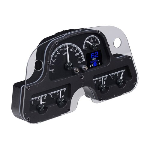 Dakota Digital Gauge, MDX System, 1962-84 Toyota FJ, Black Face, Custom