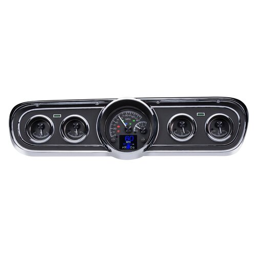 Dakota Digital Gauge, MDX System, 1965-66 Ford Mustang, Black Face, Custom