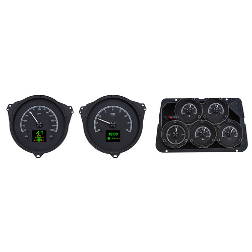 Dakota Digital Gauge, MDX System, 1968-77 Chevy Corvette, Black Face, Custom