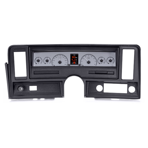 Dakota Digital Gauge, MDX System, 1969-76 Chevy Nova, Silver Face, Custom