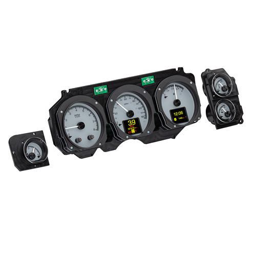 Dakota Digital Gauge, MDX System, 1970-72 Chevy Chevelle SS, Silver Face, Custom