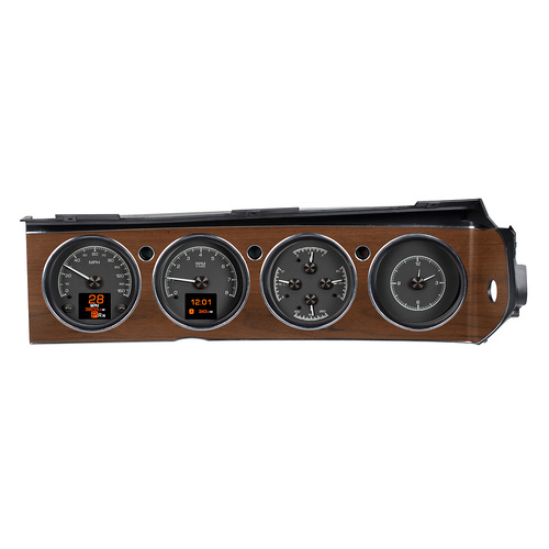 Dakota Digital Gauge, MDX System, 1970-74 Dodoge Challenger Rallye, Black Face, Custom
