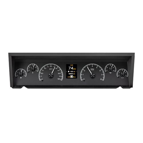 Dakota Digital Gauge, MDX System, 1977-90 Chevy Caprice/Impala, Black Face, Custom