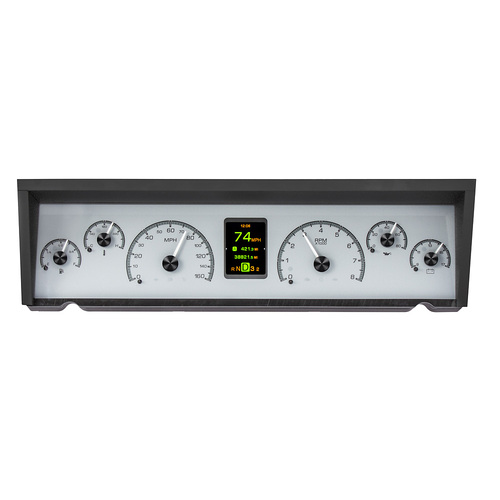 Dakota Digital Gauge, MDX System, 1977-90 Chevy Caprice/Impala, Silver Face, Custom