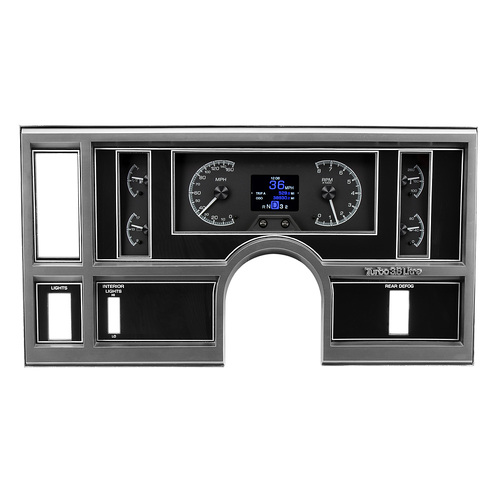 Dakota Digital Gauge, MDX System, 1978-87 Buick Regal/GN/T-Type, Black Face, Custom