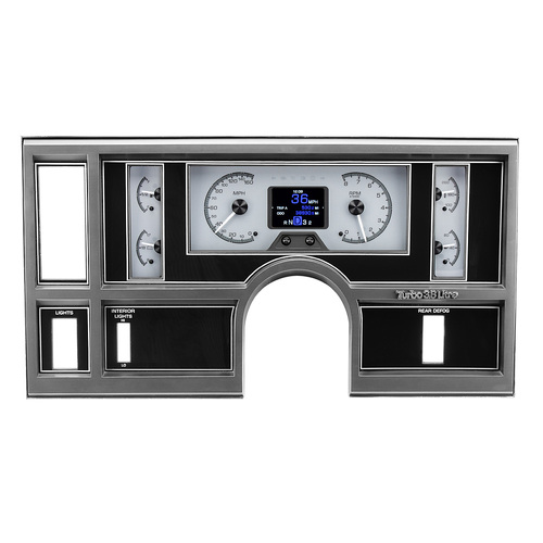 Dakota Digital Gauge, MDX System, 1978-87 Buick Regal/GN/T-Type, Silver Face, Custom