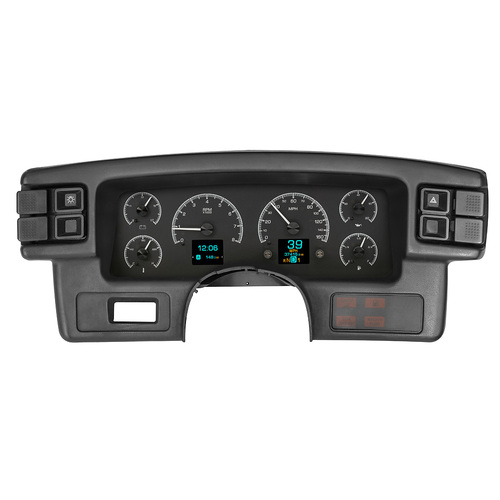 Dakota Digital Gauge, MDX System, 1987-89 Ford Mustang, Black Face, Custom