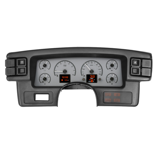 Dakota Digital Gauge, MDX System, 1987-89 Ford Mustang, Silver Face, Custom
