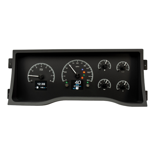 Dakota Digital Gauge, MDX System, 1995-98 Chev/GMC Pickup, Black Face, Custom