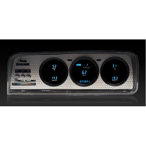 Dakota Digital Gauge, Instrument System, 73-85 Jeep Wagoneer & J Trucks MFD System w/Blue and Teal Lenses, Custom