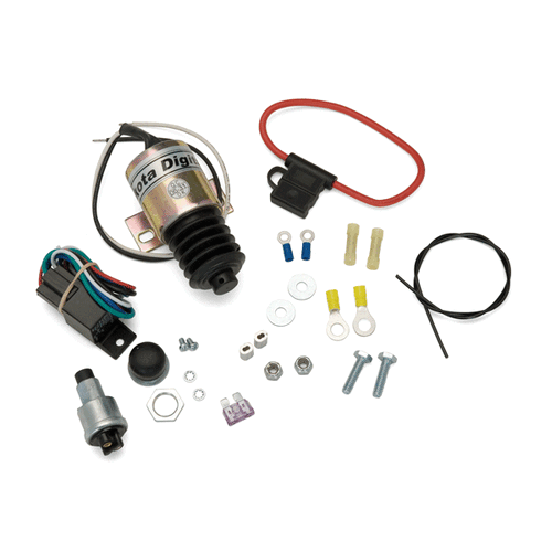 Dakota Digital Solenoid, Universal, Door/Trunk, 4.5 in.x2 in, 35 lbs. Pull/Push, 0.75 in. Travel, Each