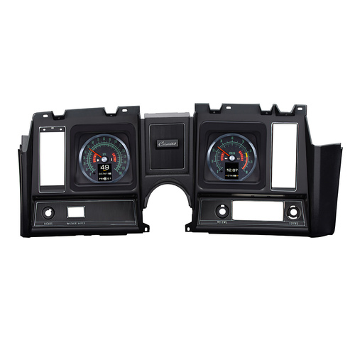 Dakota Digital Gauge Kit, Direct Fit, 1969 For Camaro, Analog/Digital, Black Background, Multicolor Illuminated Display, Kit