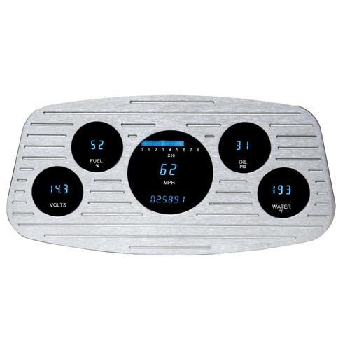 Dakota Digital Gauge Panel, Series III, Blue/Teal Display, 1933 - 1934 For Ford, Each