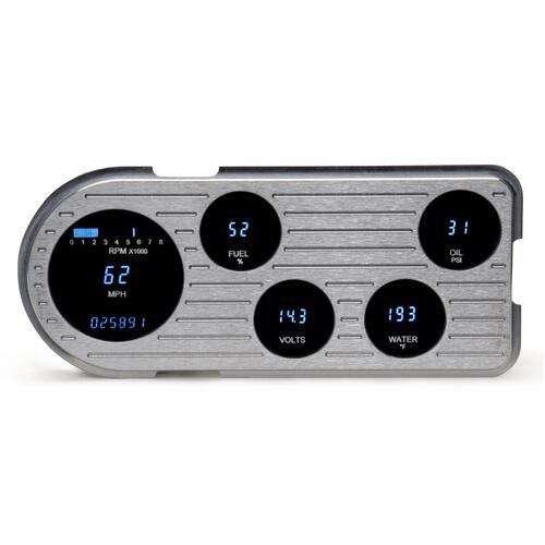 Dakota Digital Gauge Panel, Series III, Blue/Teal Display, 1948 - 1950 For Ford F1 Pickup, Each