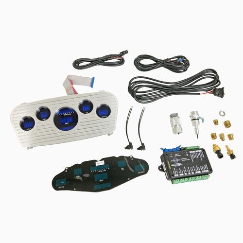 Dakota Digital Gauge Panel, Series III, Blue/Teal Display, 1953- 1955 For Ford F100 Pickup, Each