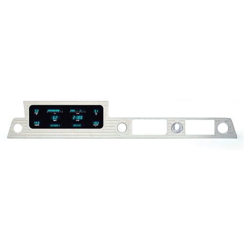 Dakota Digital Gauge Panel, Series III, Blue/Teal Display, 1961- 62 For Chevrolet For Impala, Each