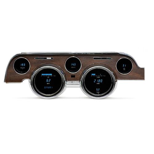 Dakota Digital Gauge Panel, Series III, Blue Display, 1969 For Ford For Mustang, Each