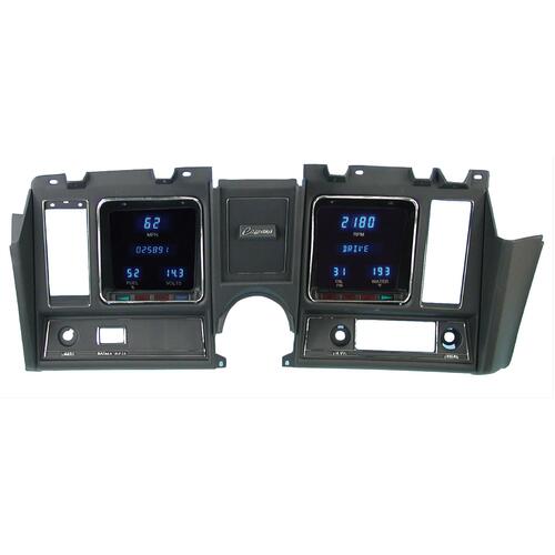 Dakota Digital Gauge Panel, Series III, Blue Display, 1969 For Camaro Digital Instrument Cluster