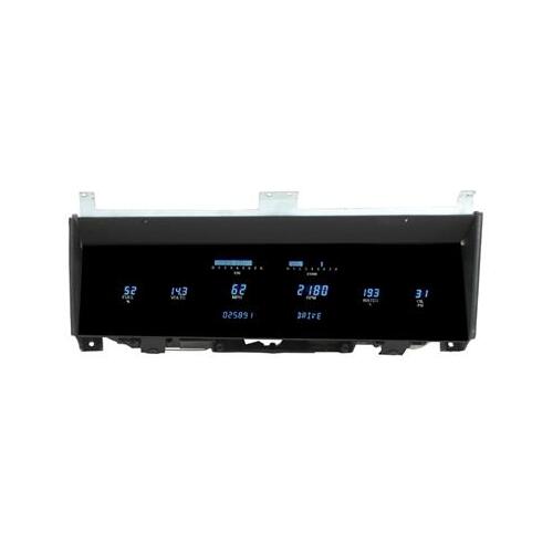 Dakota Digital Gauge Panel, Series III, Blue/Teal Display, 1977- 90 For Chevrolet Caprice/ For Impala, Each