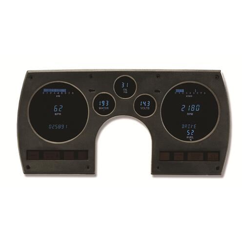 Dakota Digital Gauge Panel, Series III, Blue/Teal Display, 1982 - 1989 For Chevrolet For Camaro, Each