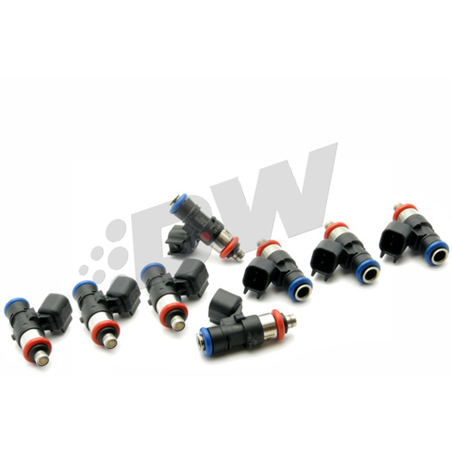 Deatsch Werks Set of 8 42lb Injectors For Dodge Challenger RT/SRT8 Hemi 5.7/6.1/6.4 2008-2015, Charger RT/SRT8 Hemi 5.7/6.1/6.4 2006-2015, RAM(1500/25