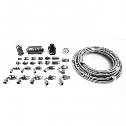 Deatsch Werks X2 Series -10AN PTFE Plumbing Kit for 2011-19 For Ford Mustang