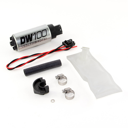Deatsch Werks DW100 series, 165lph in-tank fuel pump w/ install kit For Nissan 240sx/Silvia 1994-2002 S14 and S15 OE REPLACEMENT