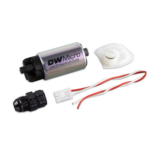 Deatsch Werks DWMicro series, -8AN 210lph low pressure lift fuel pump