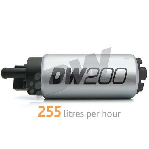 Deatsch Werks DW200 series, 255lph in-tank fuel pump w/ install kit for Miata 89-93