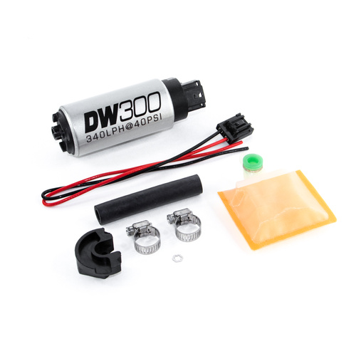Deatsch Werks DW300 series, 340lph in-tank fuel pump w/ install kit for 89-94 240sx and 91-01 Q45