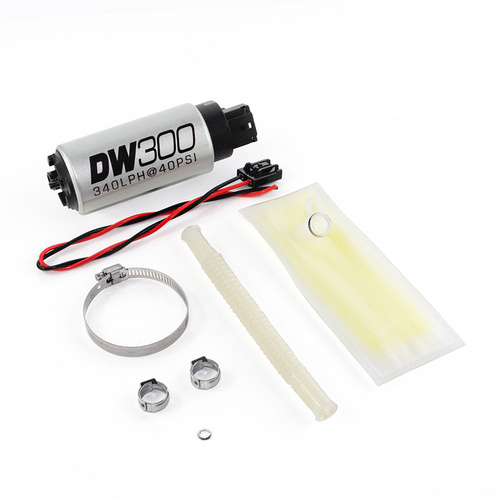 Deatsch Werks DW300 series, 340lph in-tank fuel pump w/ install kit For BMW E36 325i 1992-95, 325is 1992-95, 328i 1996-2000, 328is 1996-99, M3 1995-99