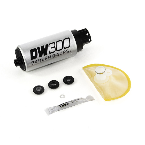 Deatsch Werks DW300 series, 340lph in-tank fuel pump w/ install kit for G35 03-08, 350z 03-08, and Legacy GT 10+