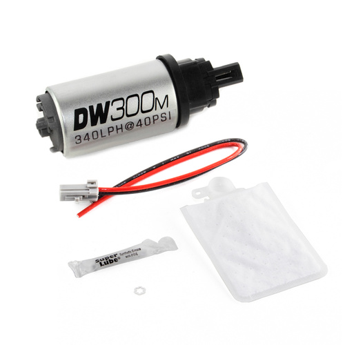 Deatsch Werks DW300M series, 340lph For Ford in-tank fuel pump w/ install kit for 99-04 Mustang V6/V8 (exc SC)
