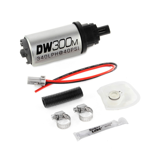 Deatsch Werks DW300M series, 340lph For Ford in-tank fuel pump w/ install kit for 05-10 For Ford Mustang V6/V8 (exc GT500)