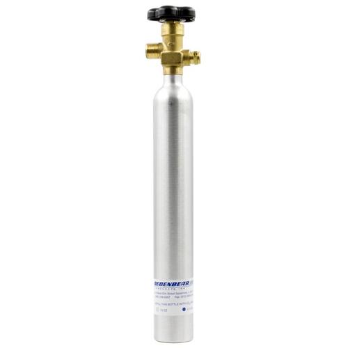 Autometer Co2 Bottle With Valve, 10 Ounce Capacity, Dedenbear