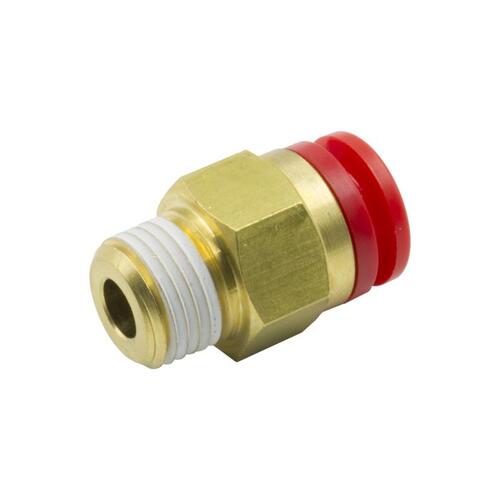 Autometer 1/4" Od Quick Disconnect To 1/8" Npt Thread, Dedenbear