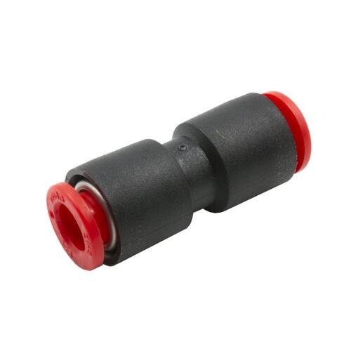 Autometer Straight Coupler, 1/4" Od Quick Disconnect To 1/4" Od Quick Disconnect, Dedenbear
