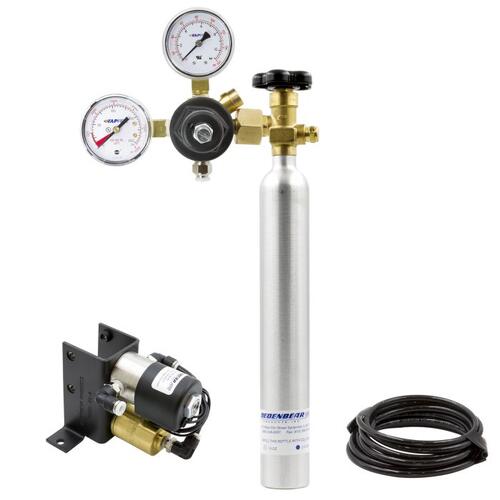 Autometer Co2 Shifter W/ Co2 Bottle Kit For Use With 2 & 3 Speed Fwrd Pat Tur Act Cheetah, Dedenbear