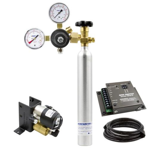 Autometer Co2 Shifter Kit, Co2 Bottle & Rpm Switch, 2 & 3 Spd, Fwrd Pat Tur Act Cheetah, Dedenbear