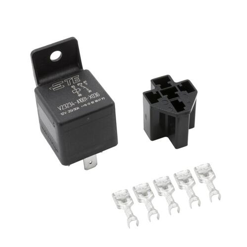 Autometer High Power 30 Amp Relay With Mounting Bracket And Terminals, Dedenbear