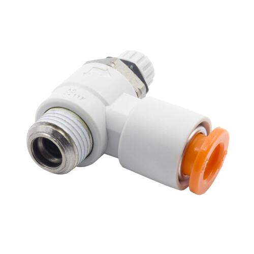 Autometer Needle Valve, Right Angle, 1/4" OD Quick Disconnect To 1/8"Npt Thread (Meter In), Dedenbea